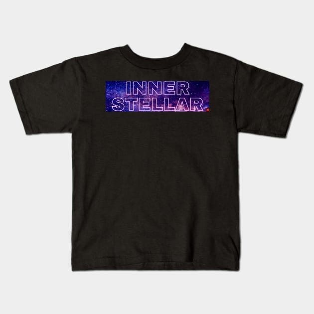 Innerstellar Kids T-Shirt by TheSunGod designs 